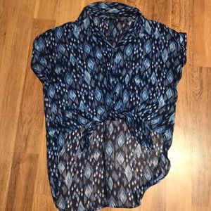 XXI High-Low Tied Crop Top